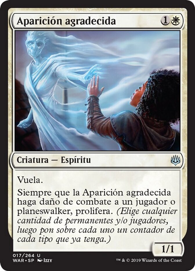 Aparición agradecida