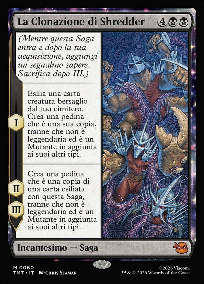 La Clonazione di Shredder