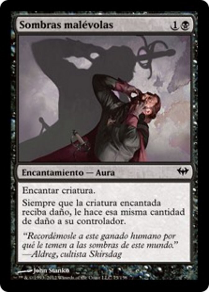 Sombras malévolas