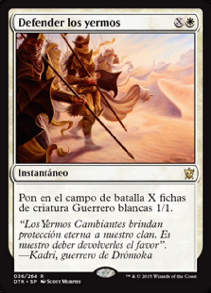 Defender los yermos