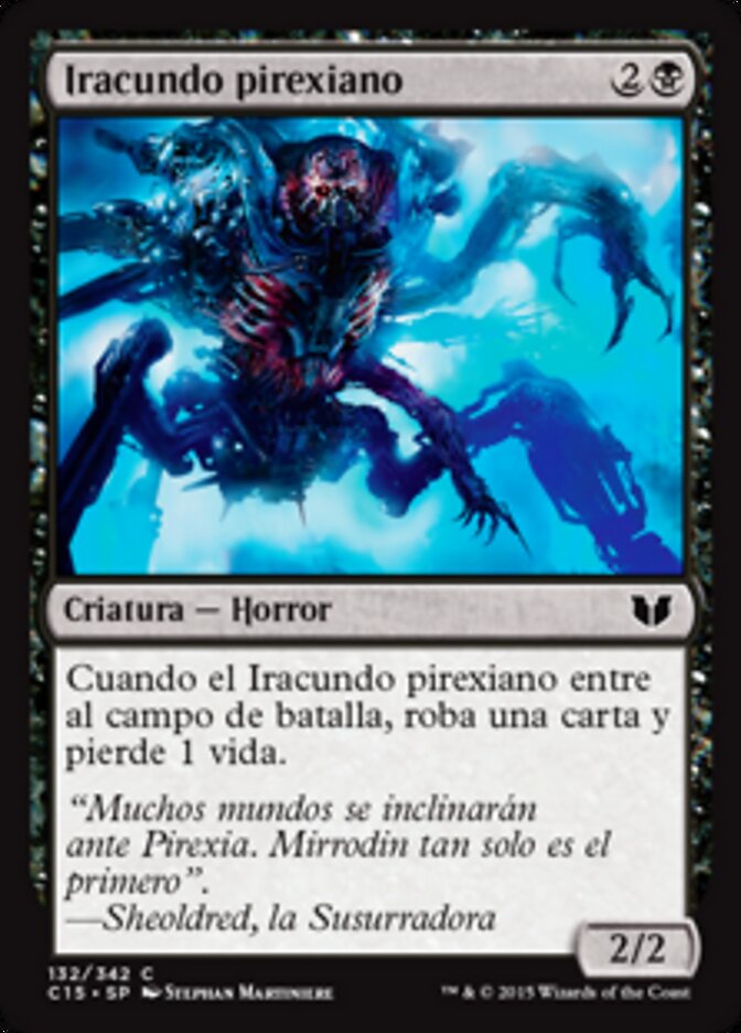 Iracundo pirexiano