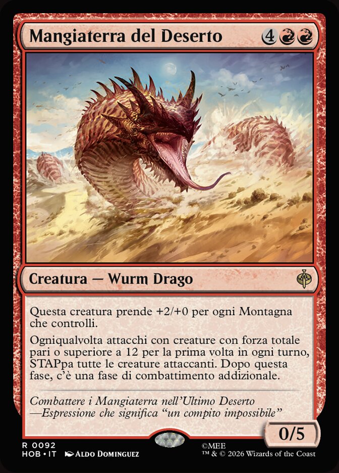 Mangiaterra del Deserto