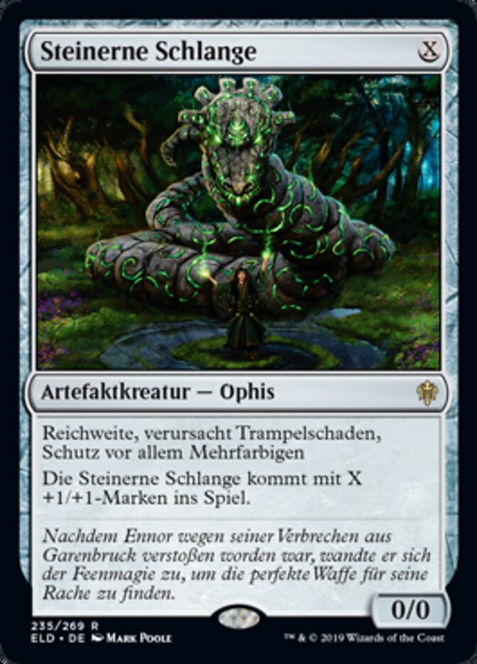Steinerne Schlange
