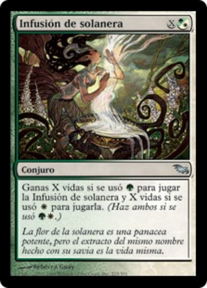 Infusión de solanera