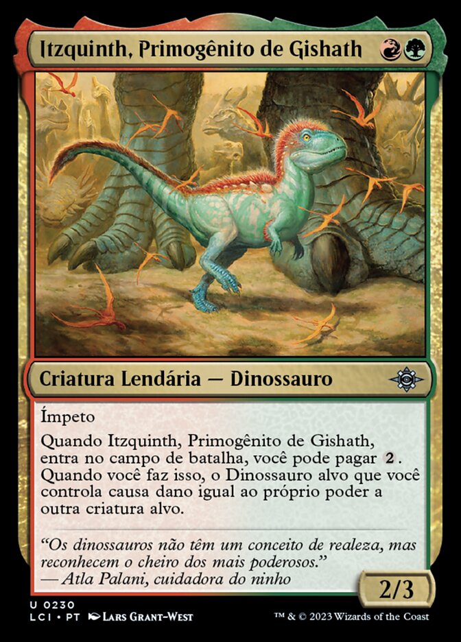 Itzquinth, Primogênito de Gishath