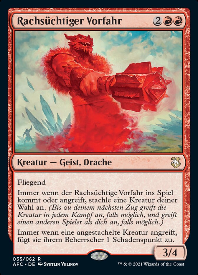 Rachsüchtiger Vorfahr
