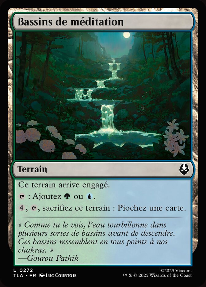 Bassins de méditation
