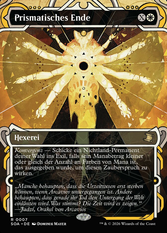 Prismatisches Ende