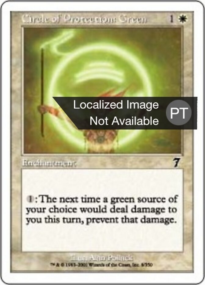 Círculo de Proteção: Verde