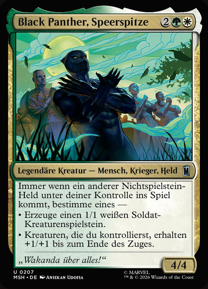 Black Panther, Speerspitze