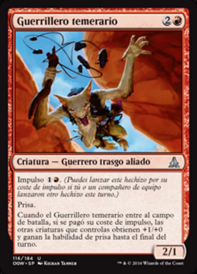 Guerrillero temerario