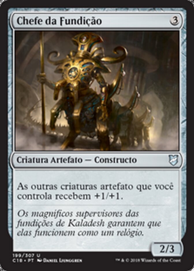 Chefe da Fundição