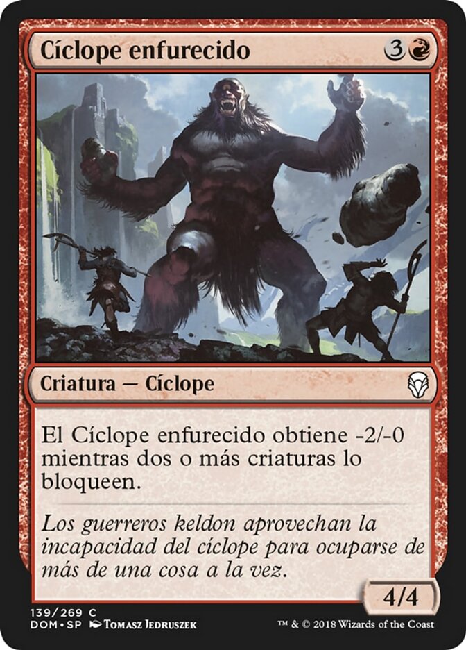 Cíclope enfurecido