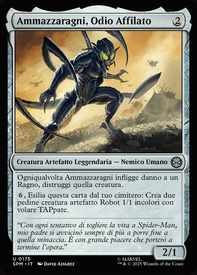 Ammazzaragni, Odio Affilato