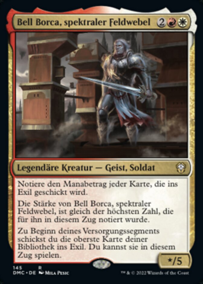 Bell Borca, spektraler Feldwebel