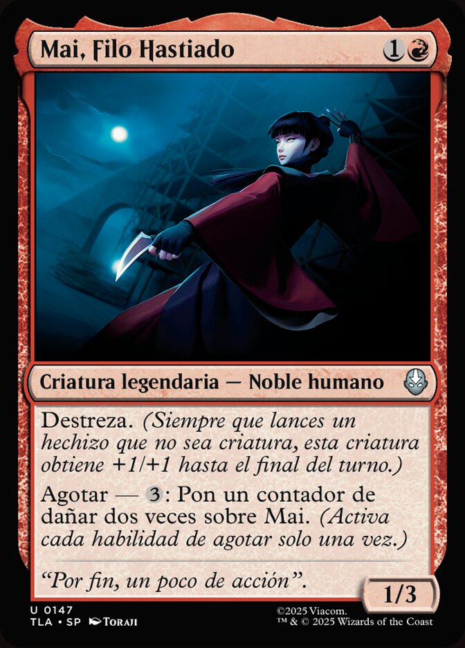 Mai, Filo Hastiado
