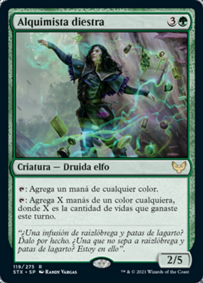 Alquimista diestra