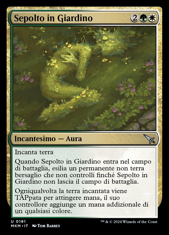 Sepolto in Giardino