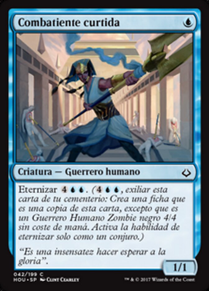 Combatiente curtida