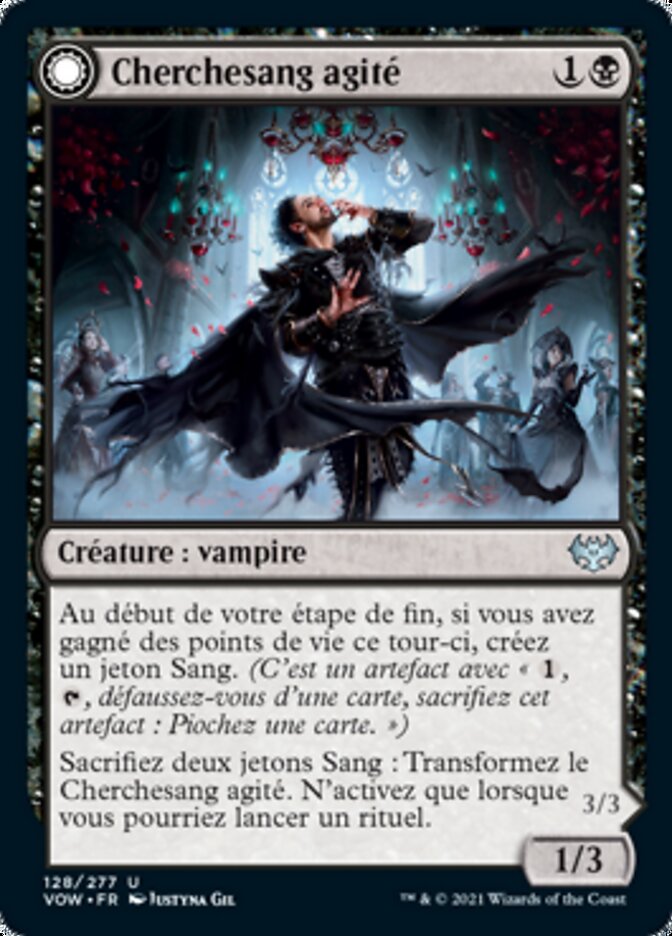 Restless Bloodseeker // Bloodsoaked Reveler