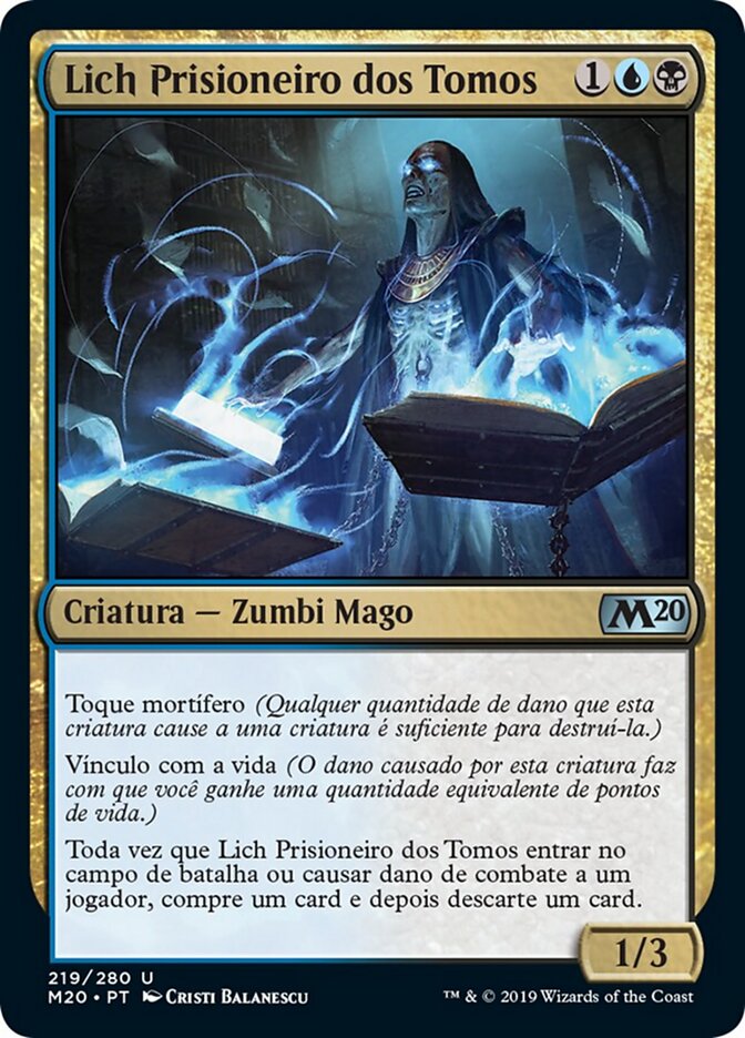 Lich Prisioneiro dos Tomos