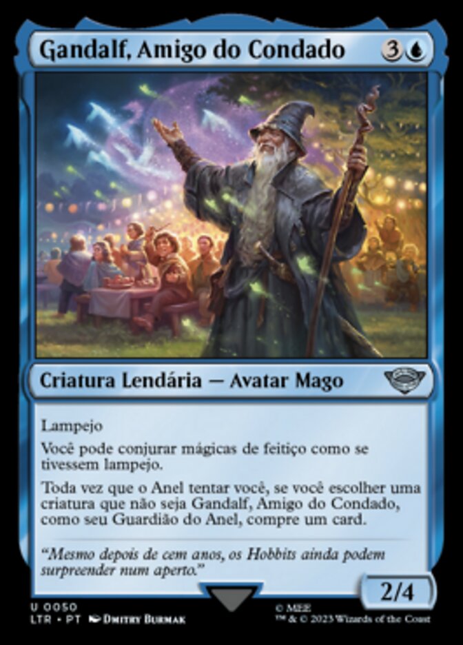 Gandalf, Amigo do Condado
