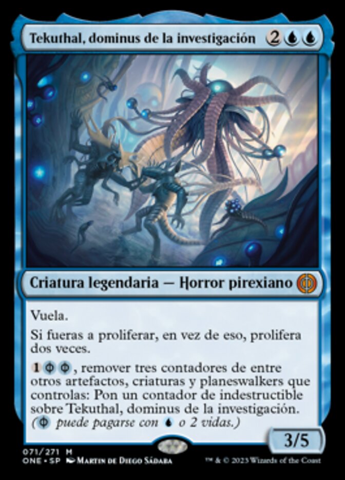 Tekuthal, dominus de la investigación