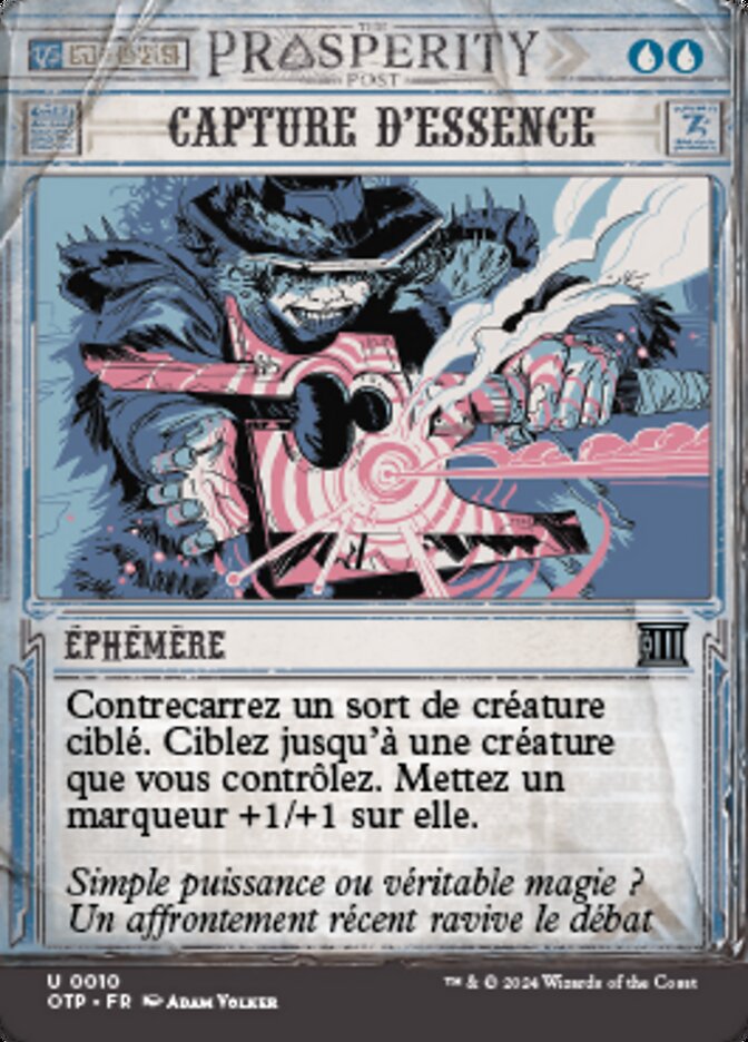 Capture d'essence