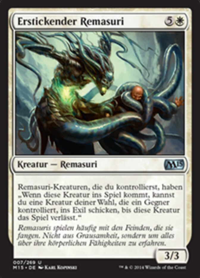 Erstickender Remasuri