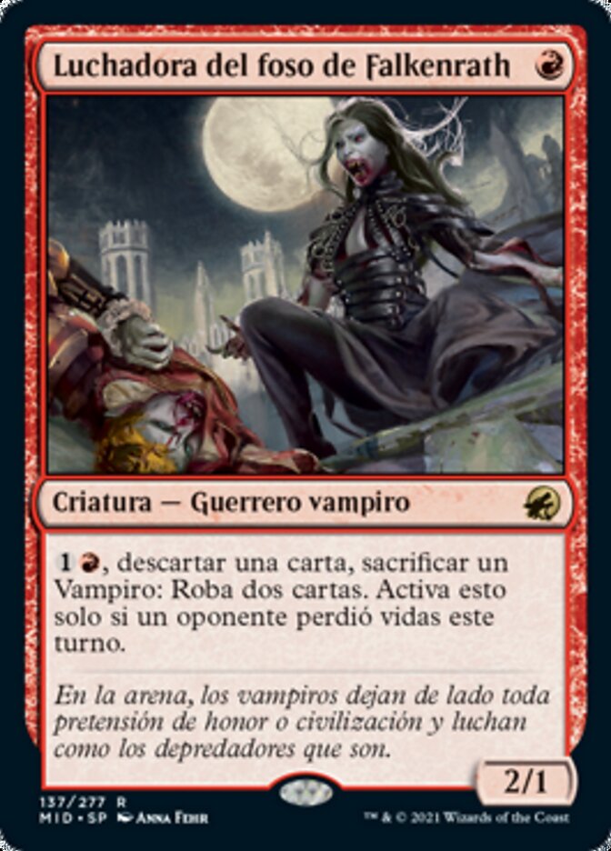 Luchadora del foso de Falkenrath