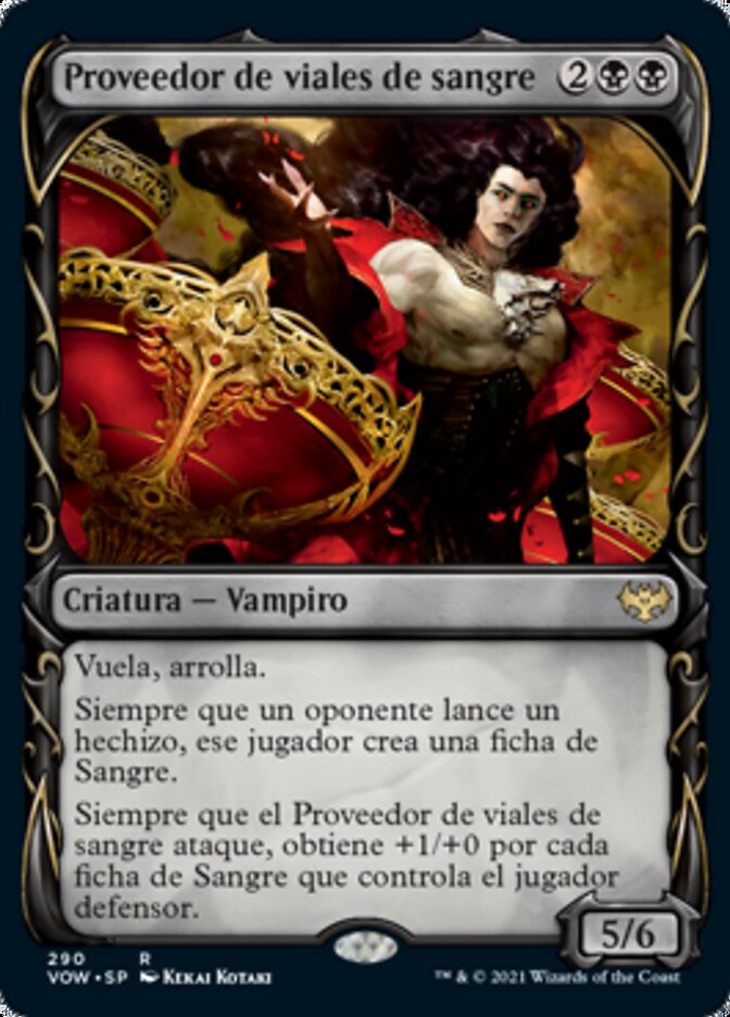 Proveedor de viales de sangre