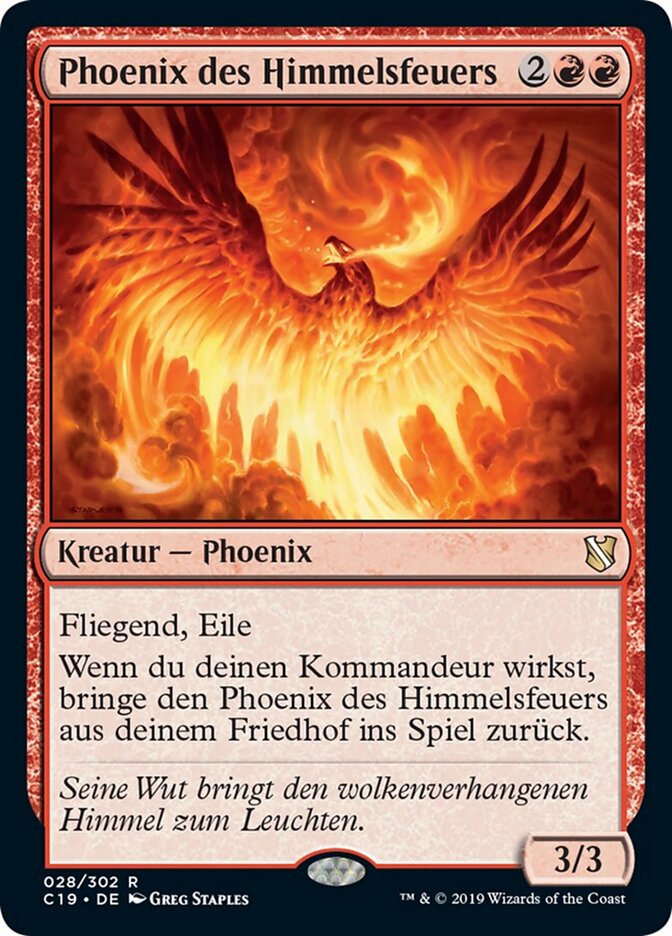 Phoenix des Himmelsfeuers