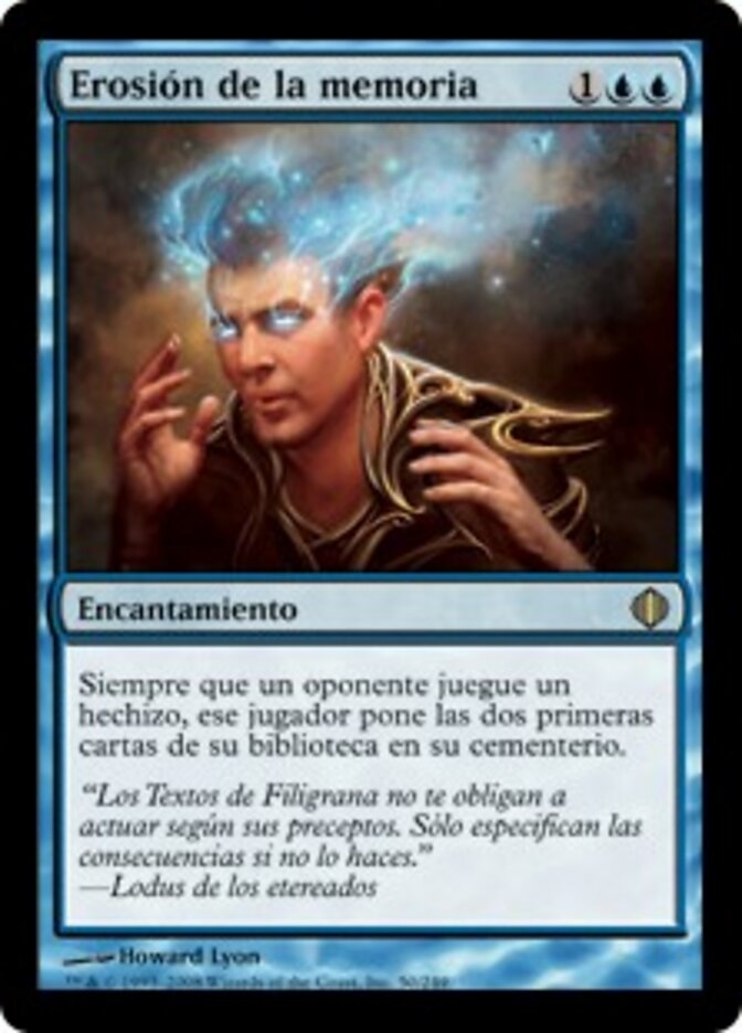 Erosión de la memoria