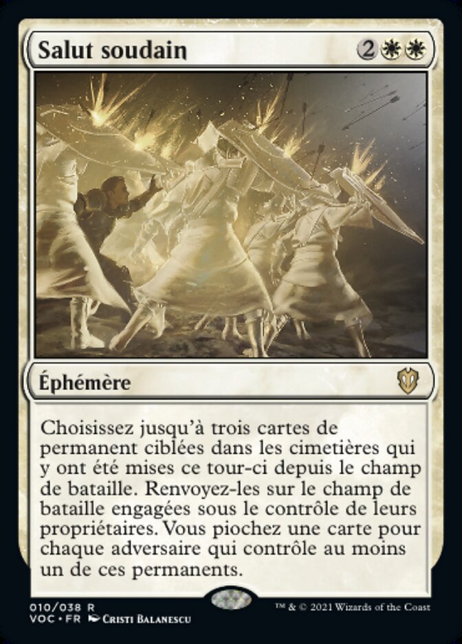 Salut soudain