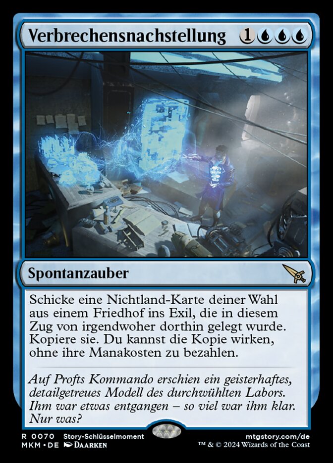 Verbrechensnachstellung