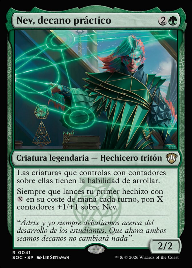 Nev, decano práctico