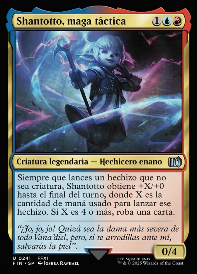 Shantotto, maga táctica