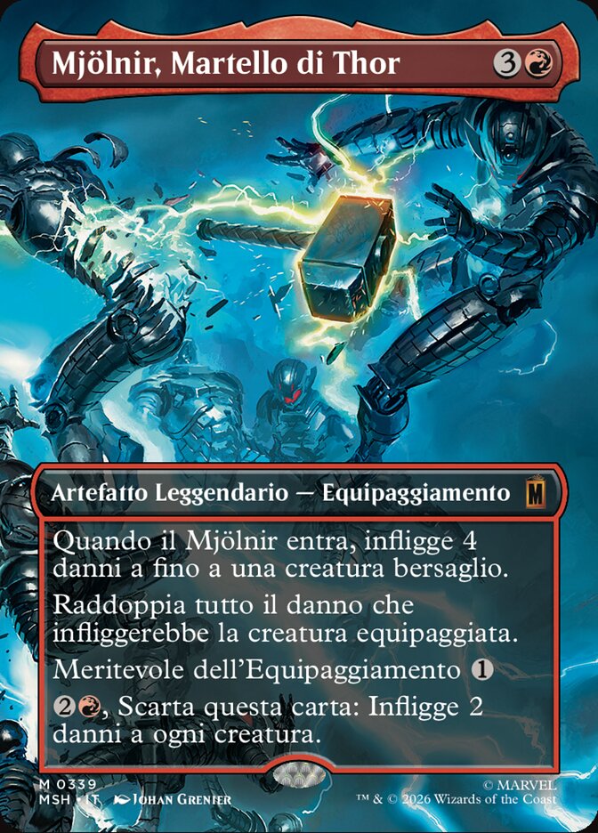 Mjölnir, Martello di Thor