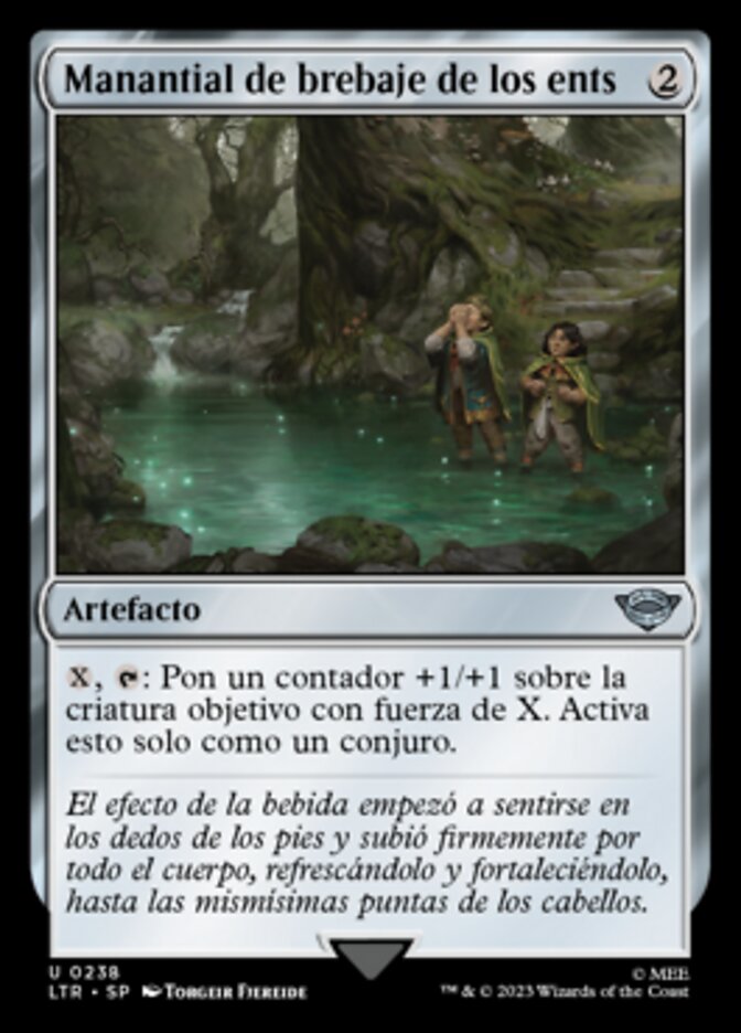 Manantial de brebaje de los ents