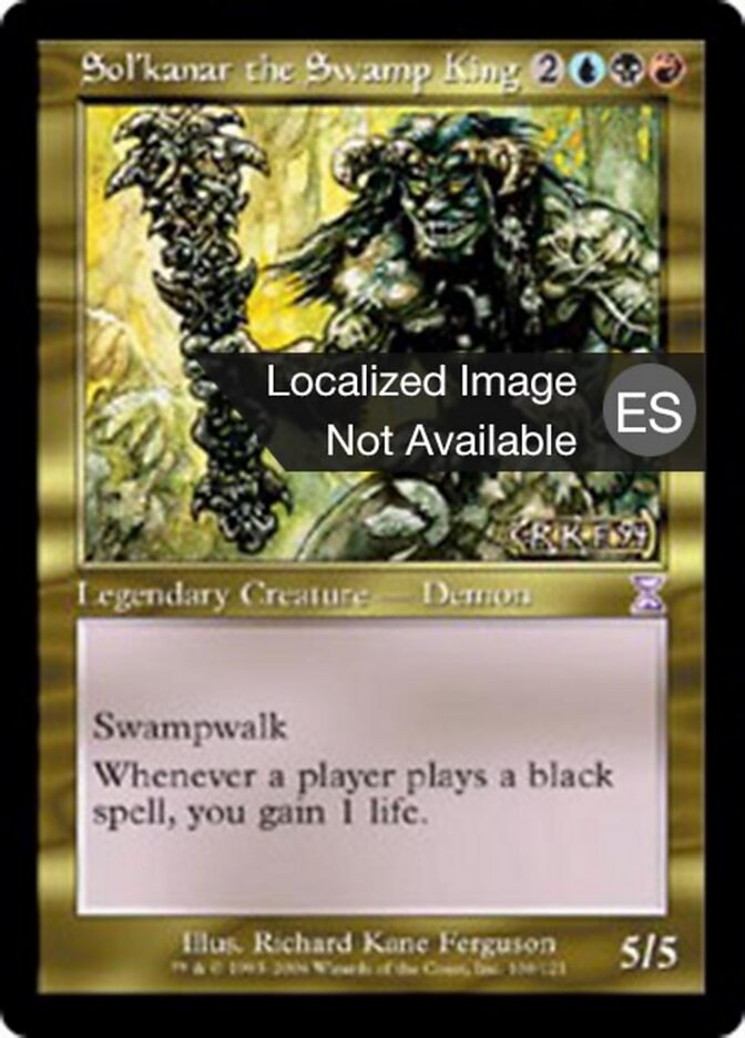 Sol'kanar, el rey del pantano