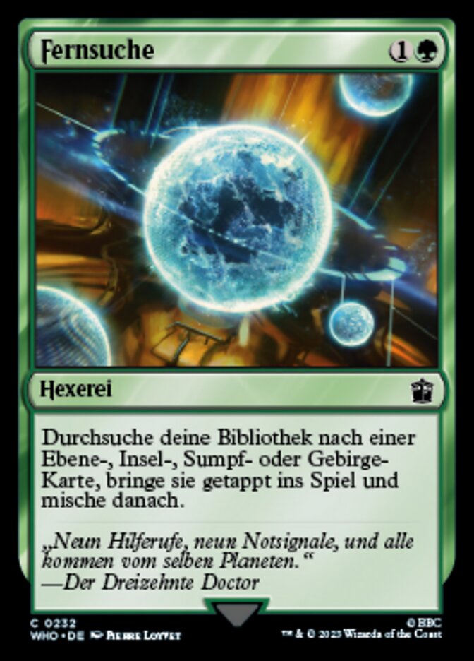 Fernsuche