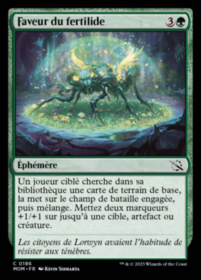 Faveur du fertilide