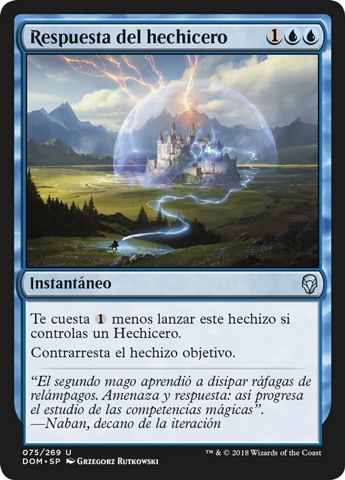 Respuesta del hechicero
