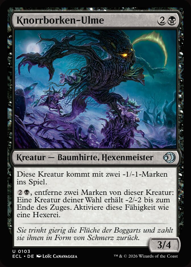 Knorrborken-Ulme