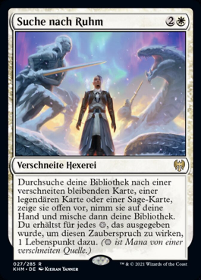 Suche nach Ruhm