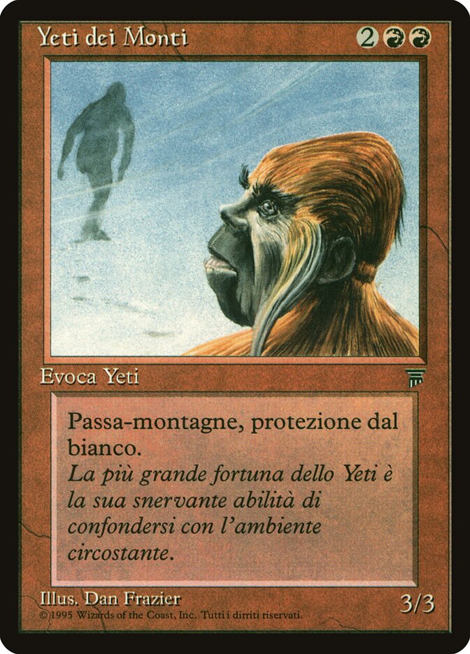 Yeti dei Monti