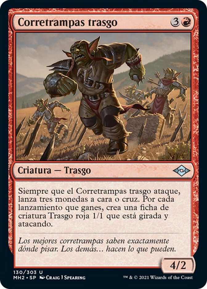 Corretrampas trasgo