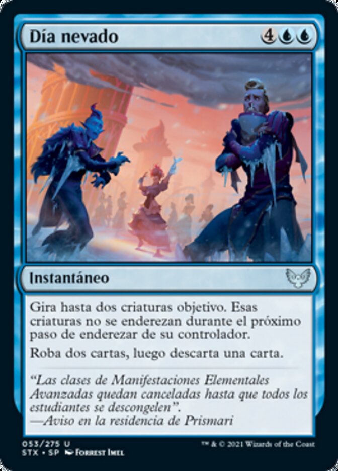 Día nevado