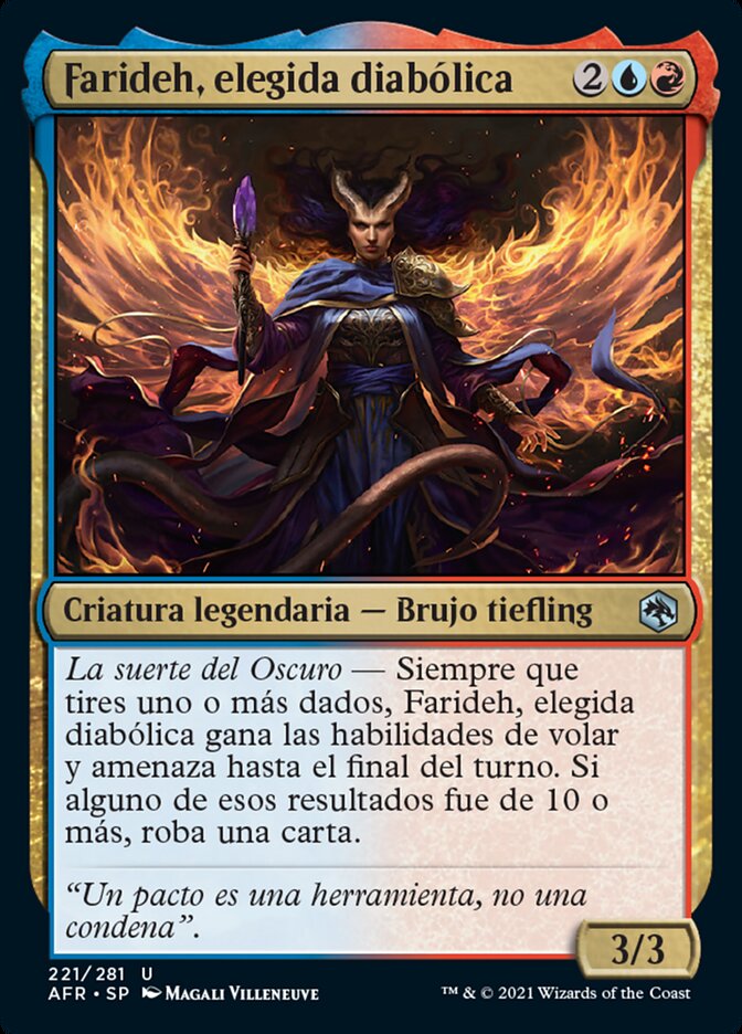 Farideh, elegida diabólica
