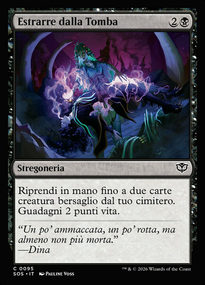 Estrarre dalla Tomba